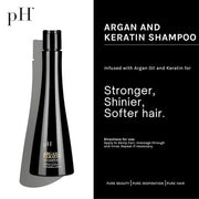Ph Argan & Keratin Shampoo 250ml