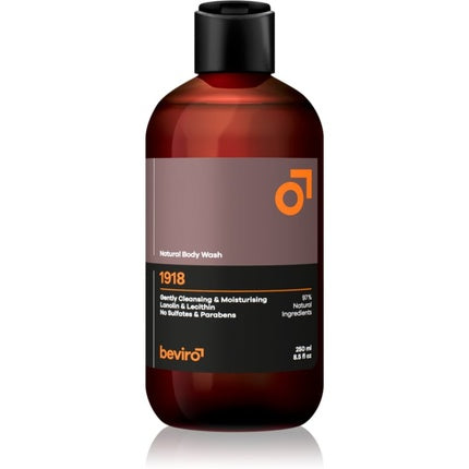 Beviro Natural Body Wash 1918 for Men 250 ml