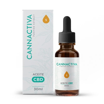 Cannactiva Purified Cbd Oil Cannabidiol 5% 30ml