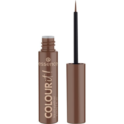 Essence Colour It Liquid Eyeliner No. 05 Brown Longlasting