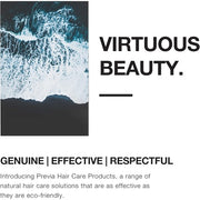 PREVIA Anti Frizz Leave-In Cream Styling Cream for Frizzy Hair with Apricot Extract 6.7 oz