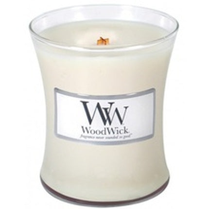Woodwick Vanilla Bean Vase Vanilla Pod Scented Candle 85 G