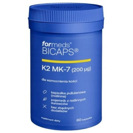 Formeds Bicaps Vitamin K2 MK7 200 60 Capsules for Immunity