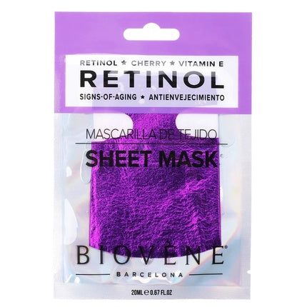 Biovene Sheet Mask With Retinol And Vitamin E