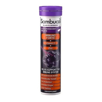 NAMED Sambucol Immune System Supplement 15 Effervescent Tablets
