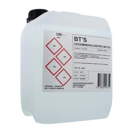 Bt's Demineralized Water