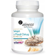 Calcium Oyster Shell with K2 MK-7 and D3 100 Tablets Aliness