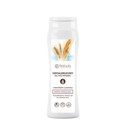 Barwa Hypoallergenic Shower Gel For Sensitive Skin Wheat 400ml