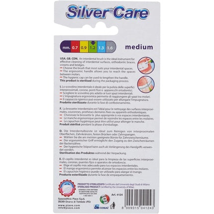 SilverCare ISO 3 Interdental Brush Size M 6 Units