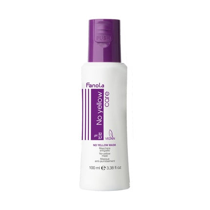 Fanola No Yellow Mask - Hair Mask For Lightened And Blonde Hair, 100ml