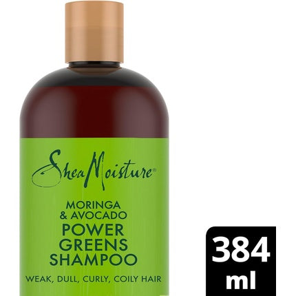 SheaMoisture Moringa & Avocado Power Greens Shampoo 384ml