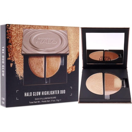 Smashbox Halo Glow Highlighter Duo Golden Pearl 0.17oz 5g