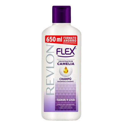 Revlon Flex Camelia Suave y Liso Shampoo 650ml by Revlon