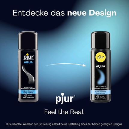 Pjur Aqua Premium Water-Based Lubricant with Excellent Gliding Properties