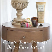 William Morris At Home Forest Bathing Refresh & Reset Bathtime Set Candle 30g Body Wash 100ml Face Towel