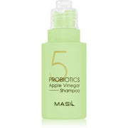 MASIL 5 Probiotics Apple Vinegar Shampoo - Deep Cleansing for Hair and Scalp, 50 ml
