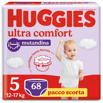 HUGGIES Ultra Comfort Diapers Panties Size 5 68 Panties