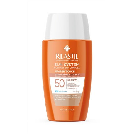 Rilastil Sun System Water Touch Matt Sun Fluid for the Face - Colored