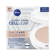 Nivea Expert Finish Cellular 3in1 Care Cushion Foundation In Cushion Spf15 03 Dark 15ml