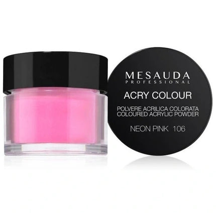 Mesauda Acry Colour 106 - Neon Pink Powder 5g