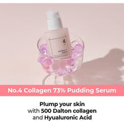 Numbuzin No.4 Collagen 73% Pudding Serum for Wrinkles, Aging, Dullness, and Loose Skin