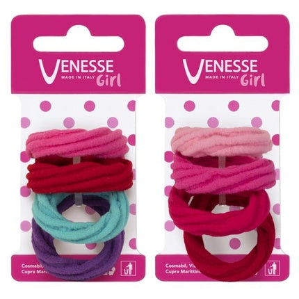 Grossi Rigati Elastic Hair Bands for Girls