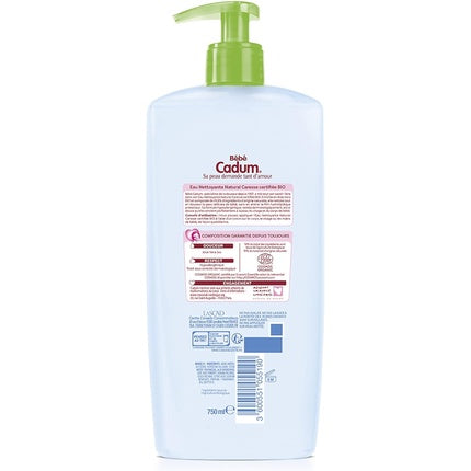 Natural Caresse Cleansing Water Hypoallergenic Organic Certified