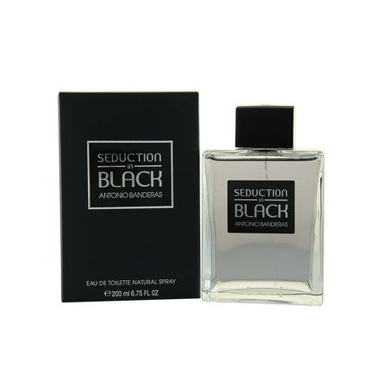 Antonio Banderas Seduction In Black Eau De Toilette For Men 200ml Spray