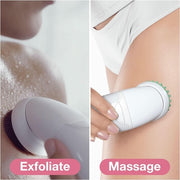 Braun Silk-épil 9 Beauty Set Hair Removal with SensoSmart Epilator Face Epilator Facial Cleansing Brush Lady Shaver Trimmer Head Exfoliator Wet Dry Wireless 9-995 White Pink