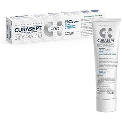 Curasept Biosmalto Carie Abrasione Erosione Mousse with Mint 50ml
