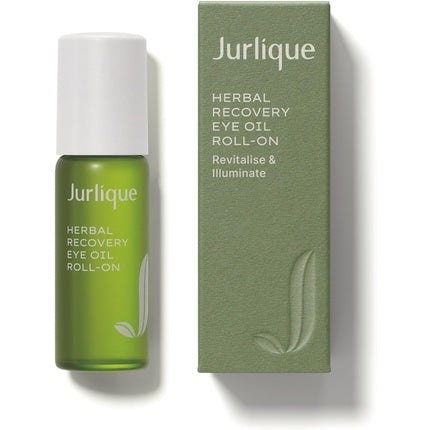 Jurlique Herbal Recovery Eye Roll-On Anti-Aging Eye Oil Targets Wrinkles Crow's Feet Dark Circles and Puffiness For All Skin Types Natural Ingredients 10ml