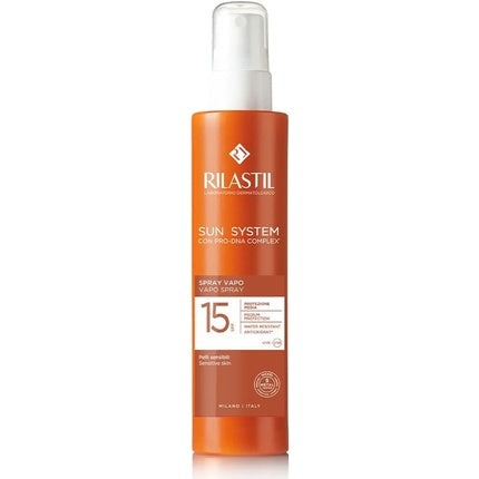 Rilastil Sun System Body Spray Ultra Light SPF15 for All Skin Types 200ml