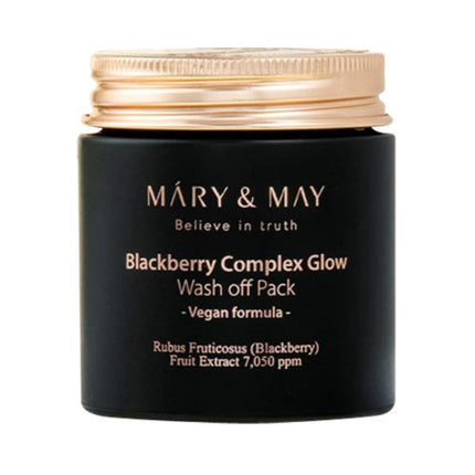 Mary & May Blackberry Complex Glow Wash Off Pack 125 G