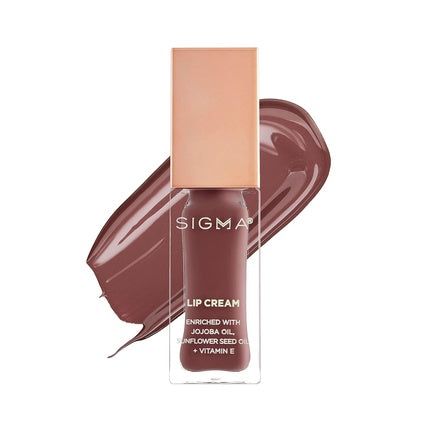 Sigma Beauty Lip Cream Professional Liquid Lipstick Cream with Ultra-Hydrating Formula Lustrous Creamy Finish Long Lasting Lightweight Non-Sticky Lip Creme Dapper