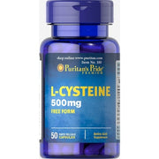 Puritan's Pride L-Cysteine 500mg 50 Capsules