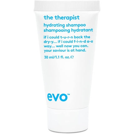 evo The Therapist Hydrating Shampoo 30ml Travel Size