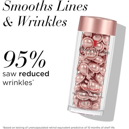 Elizabeth Arden Smooth, Repair & Firm Retinol + HPR Ceramide Capsules 4-Piece Gift Set - Anti-Aging Skincare for Smoothing Fine Lines & Wrinkles