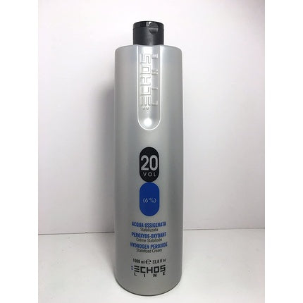 Echosline 20 Vol. 6% Oxydation Emulsion 1000ml for Hair Care and Coloring
