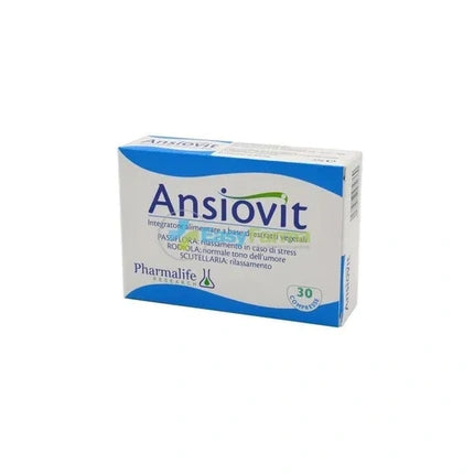 Pharmalife Research Ansiovit Supplement For Psychophysical Wellbeing 30 Tablets