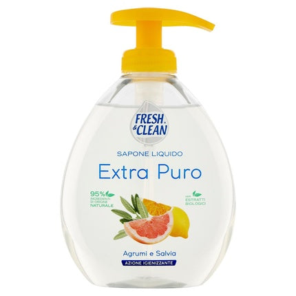 Fresh Clean Extra Pure Soap Citrus And Sage 300 Ml