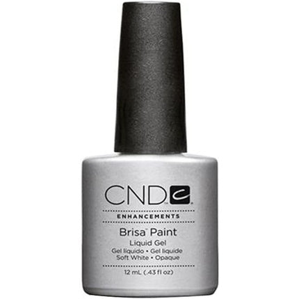 CND Brisa Paints Soft White Opaque 0.43oz 12mL