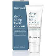 This Works Deep Sleep Body Cocoon 100ml - Body Lotion with Soothing Shea Butter for Dry Skin - Nourishing Body Moisturizer with Lavender and Chamomile Essential Oils
