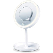 Beurer Illuminated Cosmetic Mirror With Led Light And Touch Sensor 3year Warranty