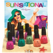 China Glaze Highlight Of My Summer Nail Polish Lacquer with Hardeners 14ml