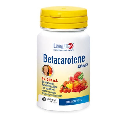 Betacarotene 10,000 IU LongLife 30 Coated Tablets