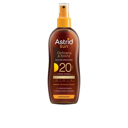 Astrid Oil For Tanning Spf 20 Sun 200 Ml