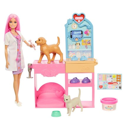 Barbie Fast Cast Pet Vet Clinic By Barbie