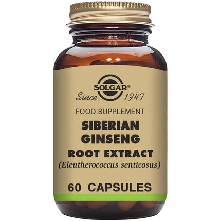 Solgar Siberian Ginseng Root Extract Vegetable Capsules