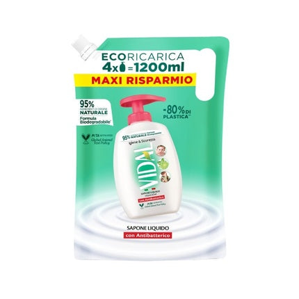 VIDAL Igiene & Sicurezza Antibacterial Liquid Soap 1200ml Refill