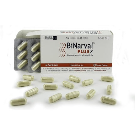 Binarval Plus Z Nutraceutical 60 Capsules - Effective Support